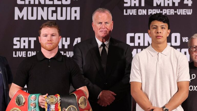 Esto es lo que se espera de la pelea entre Canelo y Munguía