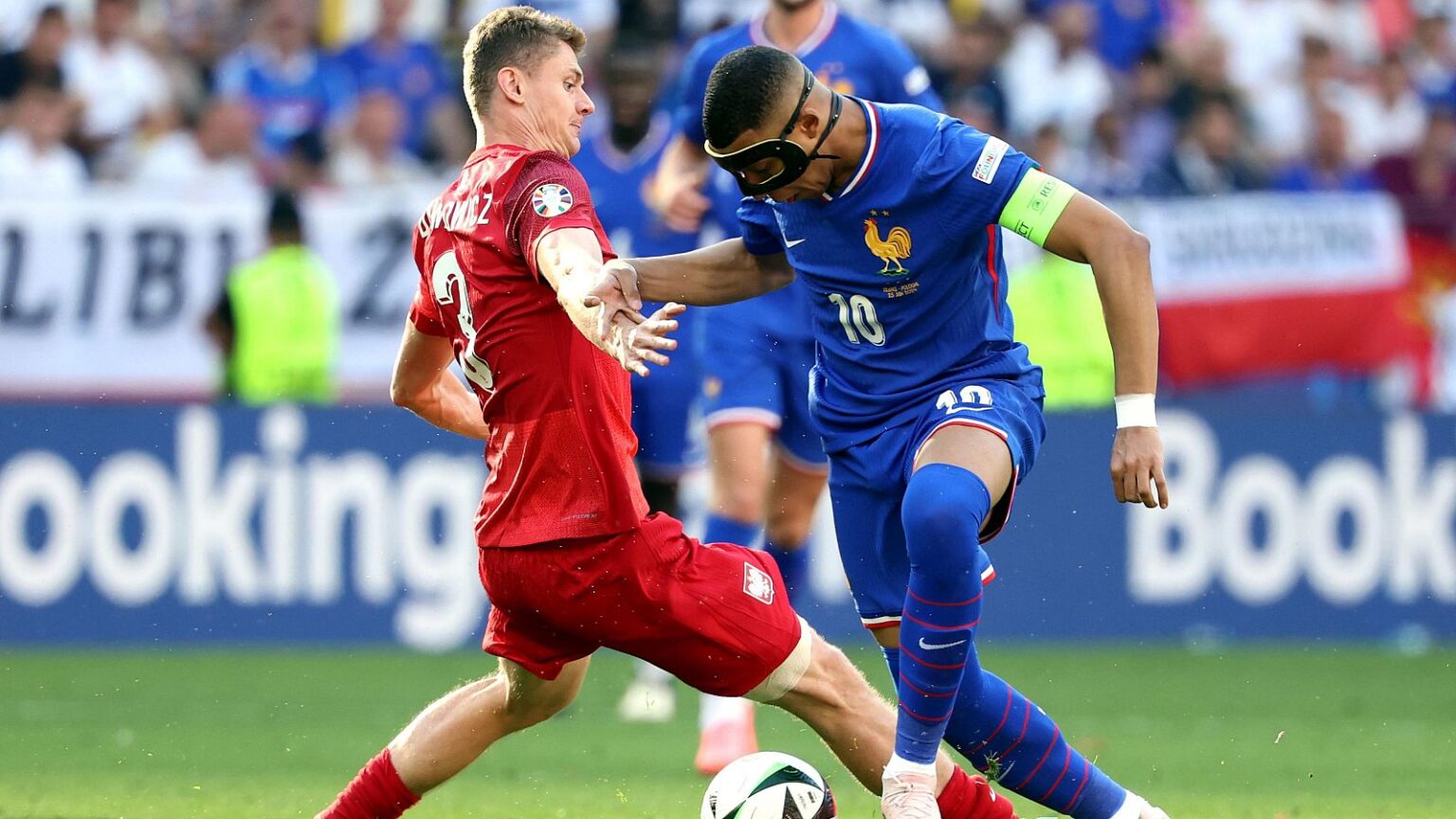Francia empata ante Polonia y queda en segundo lugar de grupo D