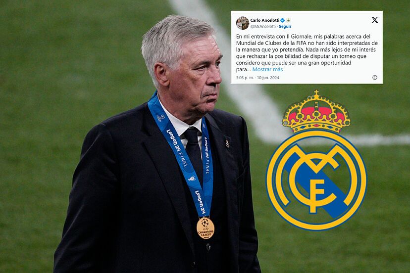 Real Madrid desmintió palabras de Ancelotti sobre la participación en el mundial de clubes