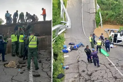 Tragedia en la carretera Falcón-Zulia: Un fallecido luego del desplome de un puente