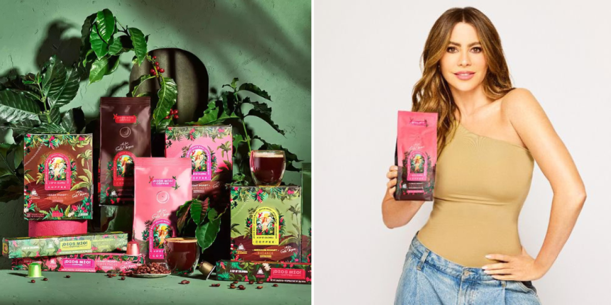 Sofía Vergara se une a Fedecafeteros para lanzar ¡Dios Mío Coffee!