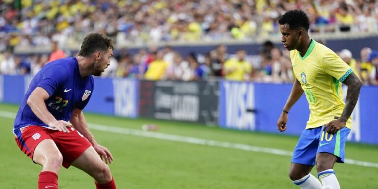 Brasil y Estados Unidos empatan en último juego amistoso antes de la Copa América