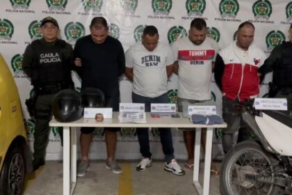 Capturan a cuatro extorsionistas en Barranquilla