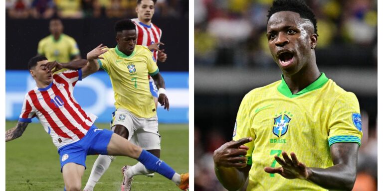 Brasil elimina 4 a 1 a Paraguay y se asegura  un lugar a cuartos