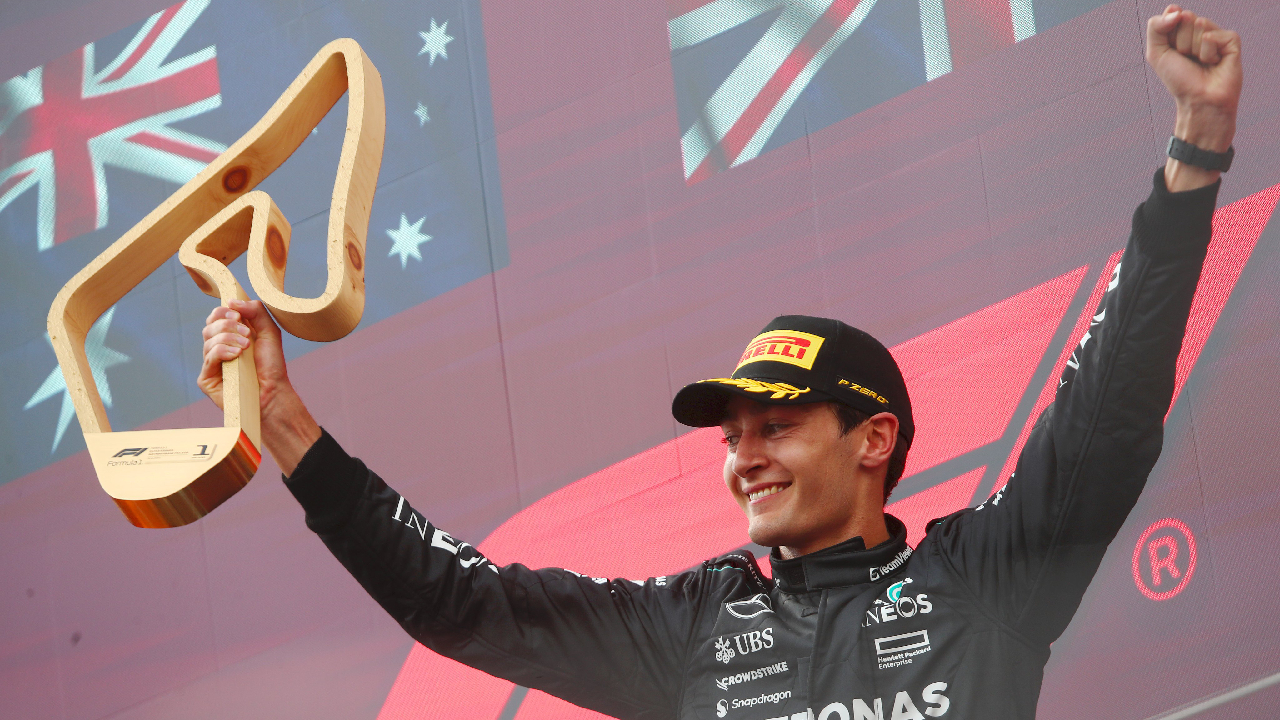 George Russell gana el GP de Austria luego de choque entre Verstappen y Norris