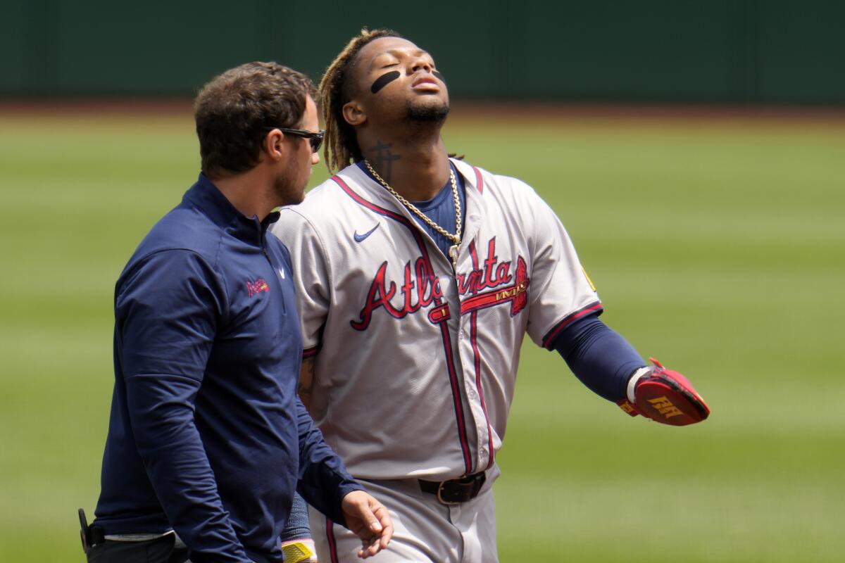 Ronald Acuña Jr. se someterá a cirugía este 7 de junio Ronald Acuña Jr. se someterá a cirugía este 7 de junio