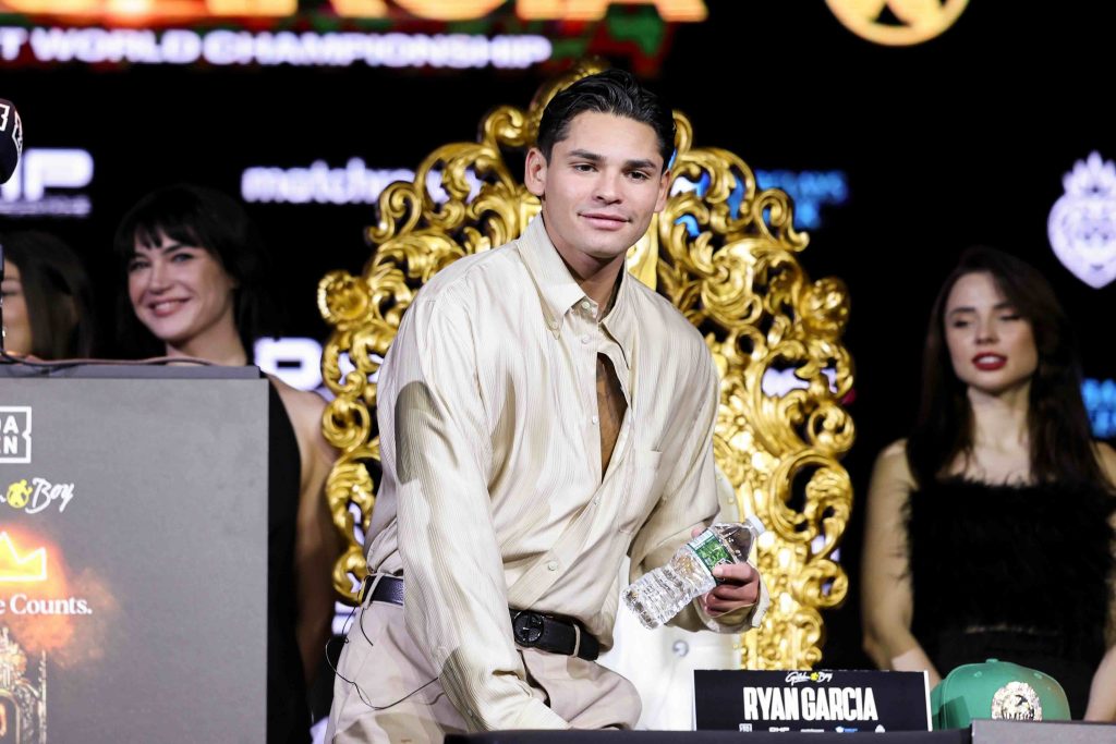 Ryan García, el boxeador estrella, es arrestado por vandalismo