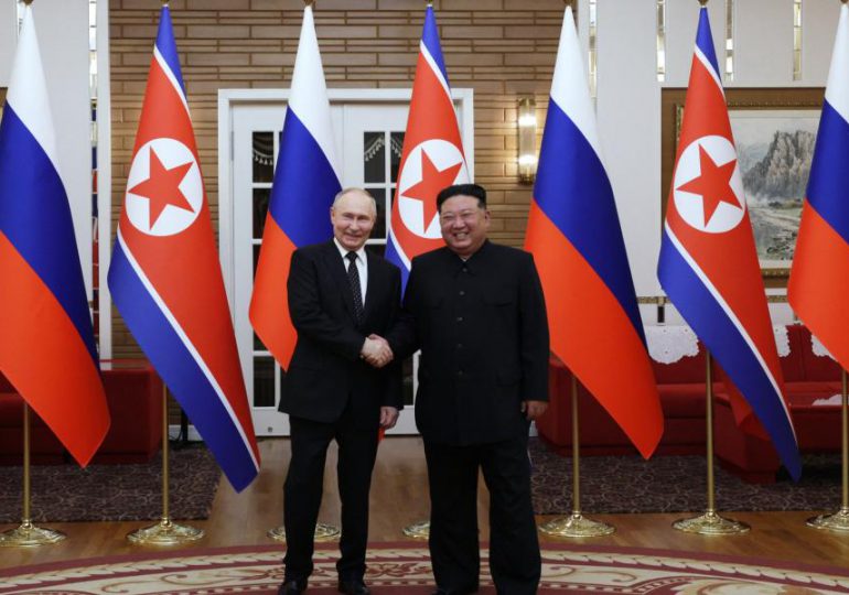 Rusia y Corea del Norte firman acuerdo de mutuo apoyo ante ”agresiones”