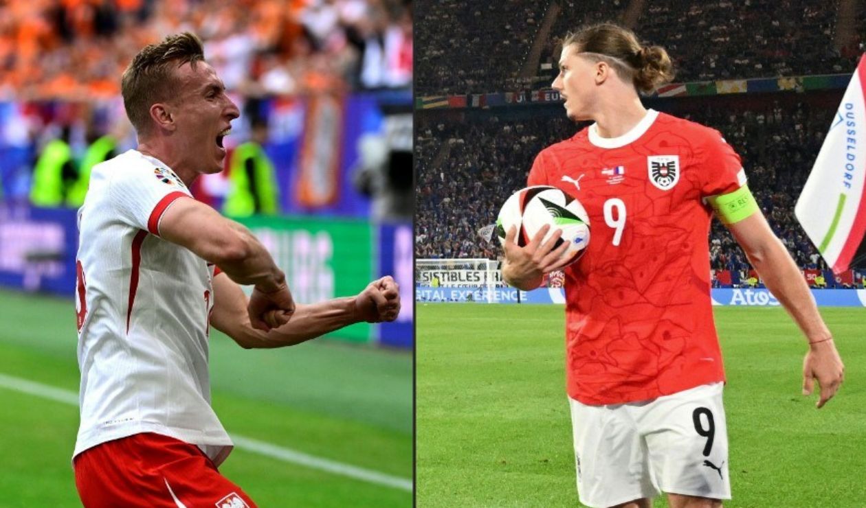 Austria vence cómodamente a Polonia 3 tantos a 1