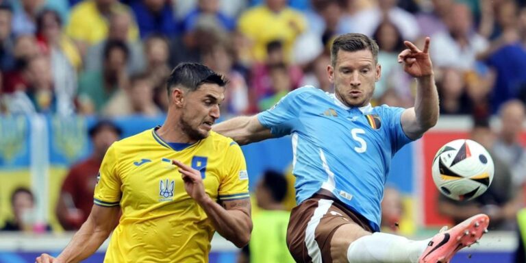 Bélgica elimina a Ucrania y clasifica a 8vos de final