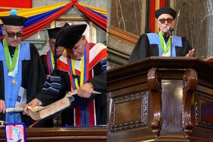 Yordano recibe Doctorado Honoris Causa en Artes