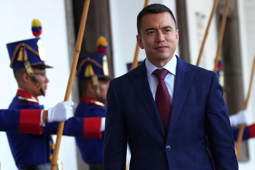 Ecuador afirma que insultos de Noboa sobre Bukele y Milei fueron sacados de contexto Ecuador afirma que insultos de Noboa sobre Bukele y Milei fueron sacados de contexto