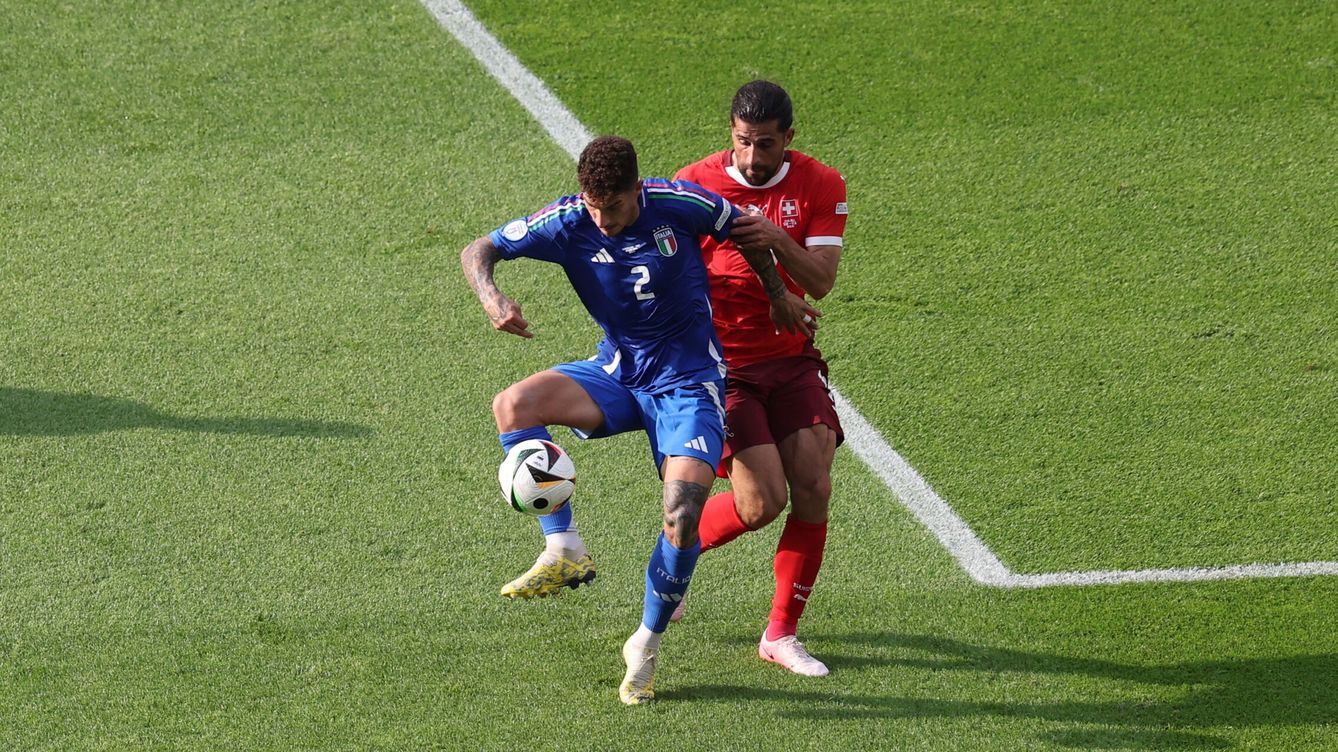 Suiza despide a Italia de la Eurocopa tras ganarle 2 a 0