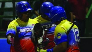 Selección de softbol de Venezuela avanza hacia la final