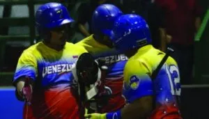 Selección de softbol de Venezuela avanza hacia la final