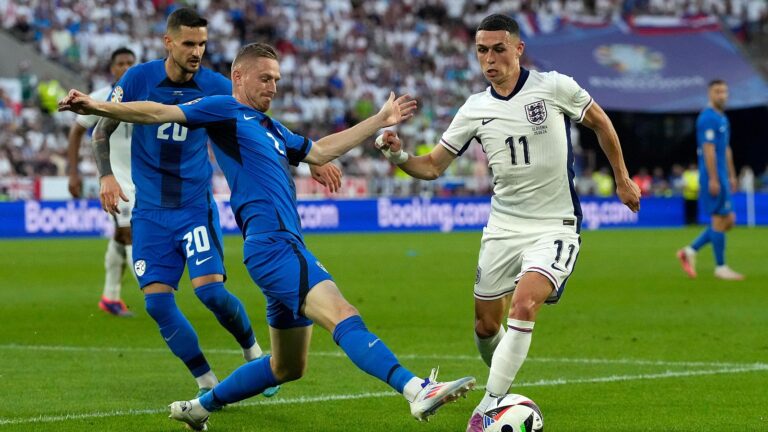 Inglaterra iguala a 0 con Eslovenia y clasifica a 8vos de final