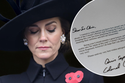 Kate Middleton envía emotiva carta a los Guardias Irlandeses