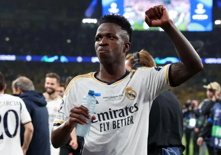 Vinicius Junior fue elegido mejor jugador de la Champions League 2024
