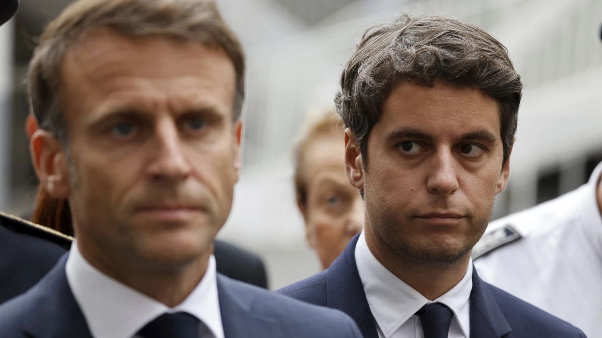Macron pide a Attal seguir interinamente mientras se forma nuevo gobierno en Francia Macron pide a Attal seguir interinamente mientras se forma nuevo gobierno en Francia