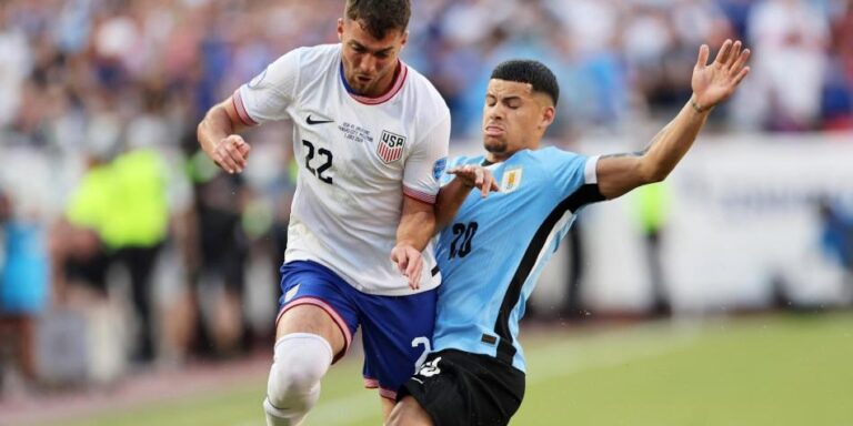 Uruguay derrota 1 a 0 a Estados Unidos y avanza en la Copa América