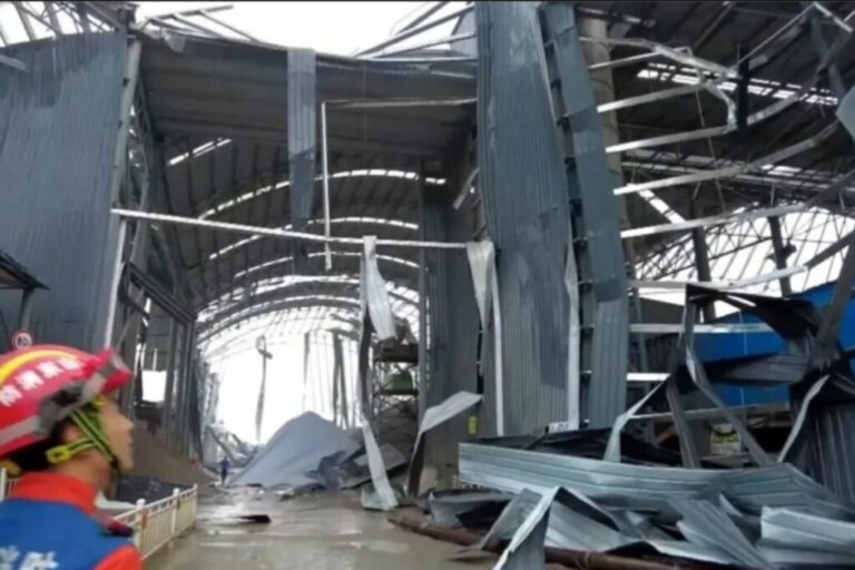 Tornado deja 5 muertos y 83 heridos en China