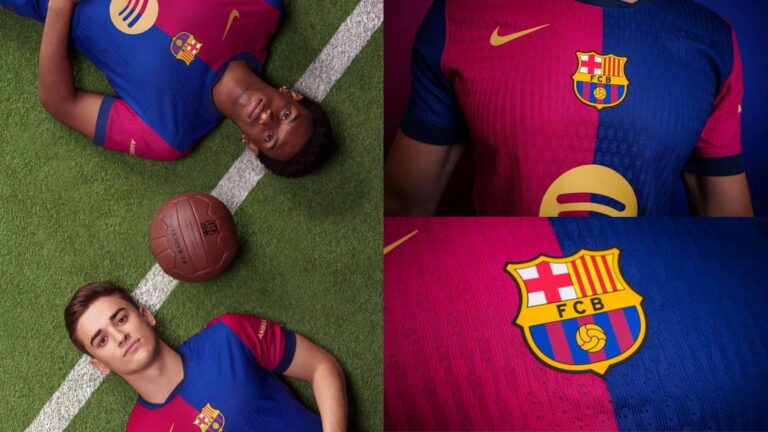 FC Barcelona revela su nueva camiseta para la temporada 2024-2025
