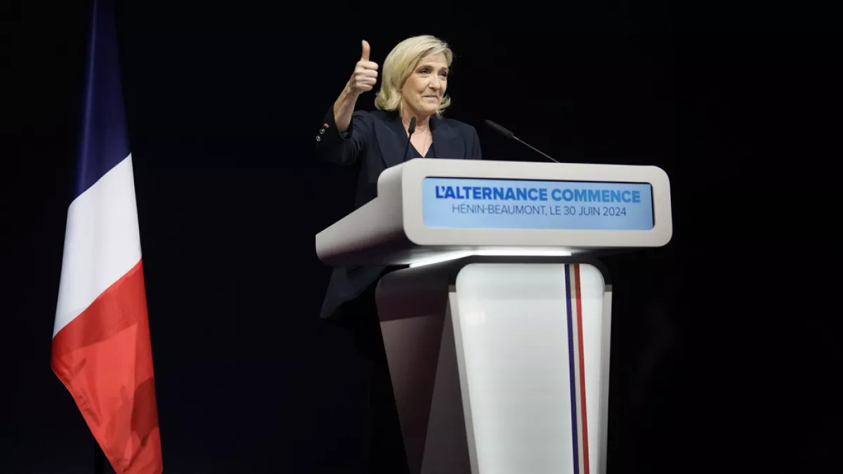 Ultraderecha se impone en primera vuelta de elecciones legislativas en Francia