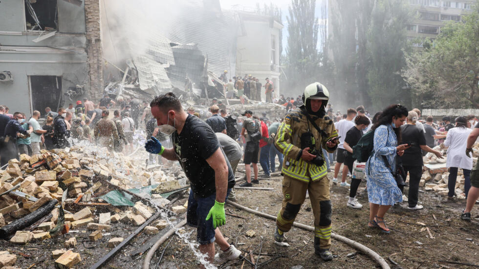 ONU se reúne para discutir el ataque ruso a un hospital en Kiev