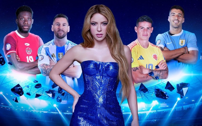 Shakira se presentará en la final de la Copa América 2024 Shakira se presentará en la final de la Copa América 2024