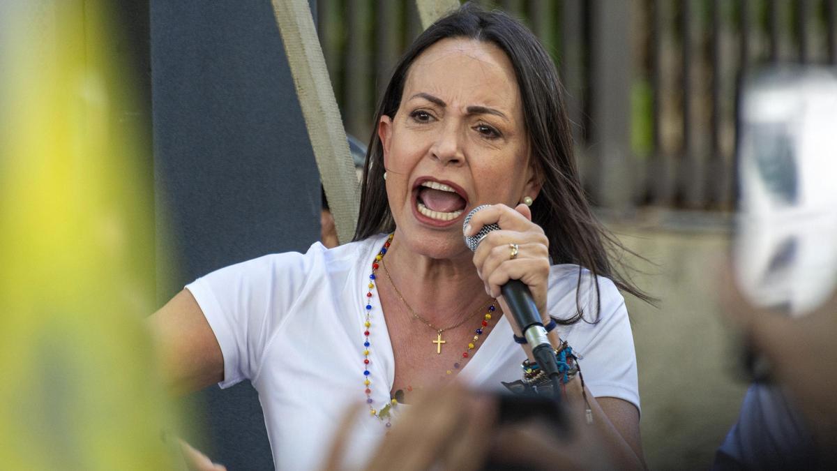 Detienen al jefe de protección de María Corina Machado