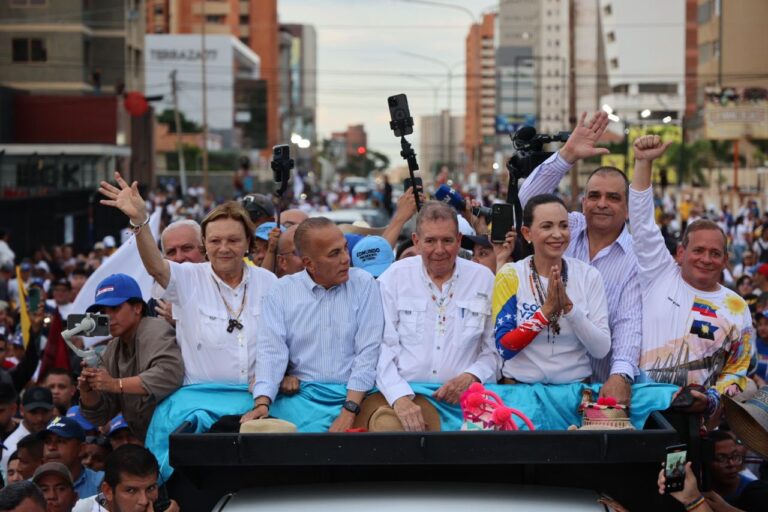 Confirman 23 detenciones en Maracaibo tras visita de MCM y Edmundo González