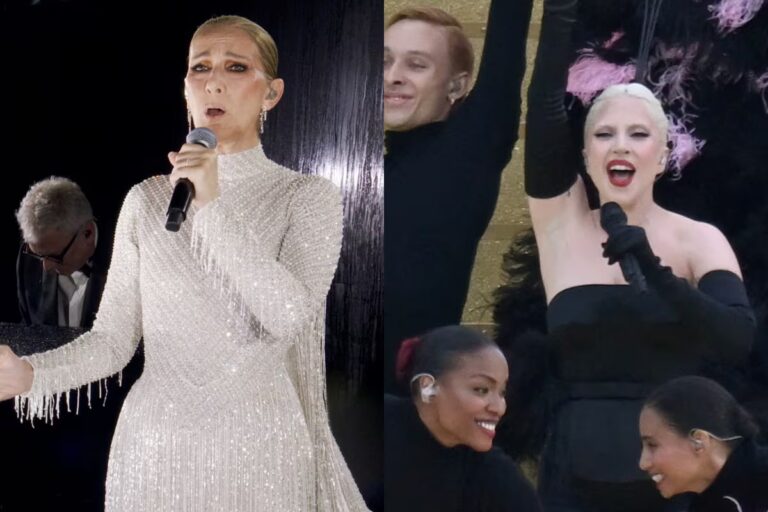 Céline Dion y Lady Gaga brillan en la inauguración de los Juegos Olímpicos París 2024