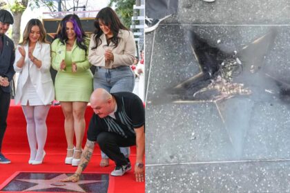 Vandalizan estrella de Jenni Rivera en el Paseo de la Fama de Hollywood