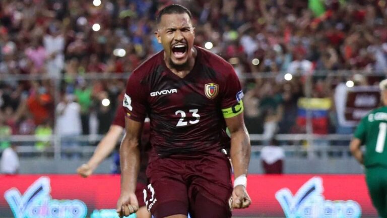 Salomón Rondón se mantiene como el máximo goleador de la Vinotinto
