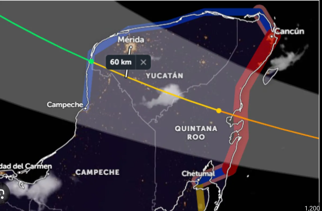 Huracán Beryl se debilita a categoría 3 a su paso por México Huracán Beryl se debilita a categoría 3 a su paso por México