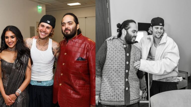 Justin Bieber sorprende en preboda de alta sociedad en la India