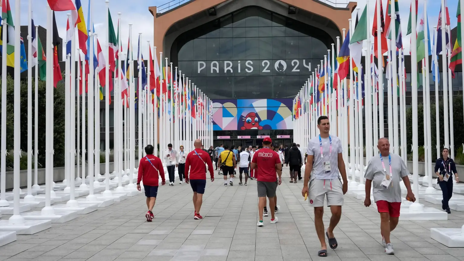 Venezolanos en París 2024