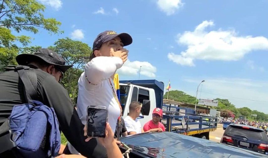 Vente Venezuela cierra campaña en Zulia con Machado y González Vente Venezuela cierra campaña en Zulia con Machado y González