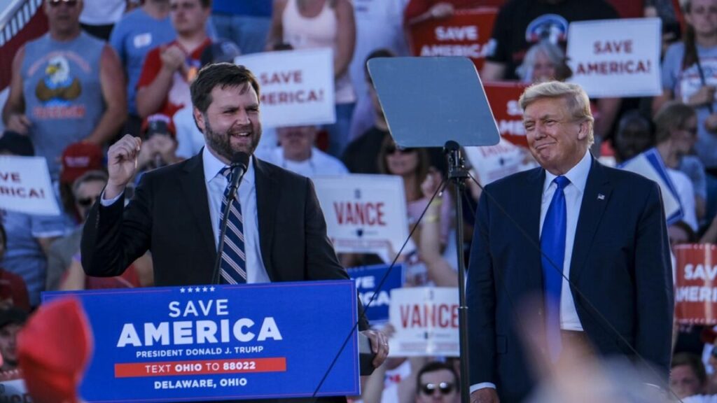 Trump elige al senador J.D. Vance como candidato a Vicepresidente