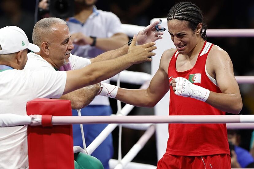 Imane Khelif pasa a semifinales en París 2024 Imane Khelif