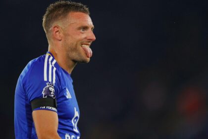 "Yo gané la Premier": El mensaje de Vardy a los hinchas del Tottenham en el empate