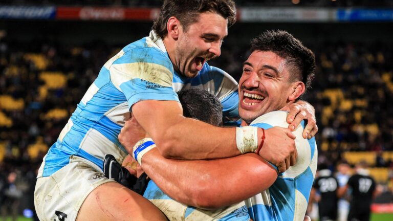 Argentina derrota a los All Blacks 38-30 en el Rugby Championship 2024