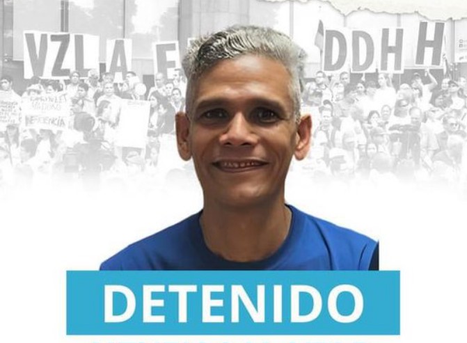 Vente Venezuela denuncia detención de Henry Salazar en Aragua
