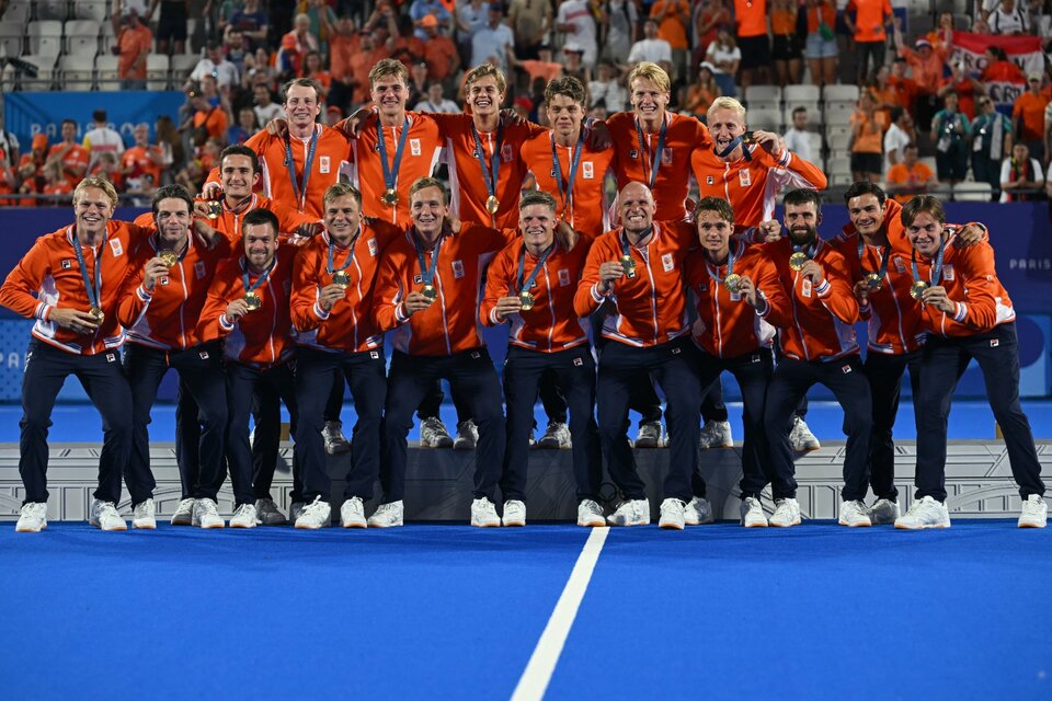 Países Bajos conquista el oro en hockey sobre césped masculino tras 24 años
