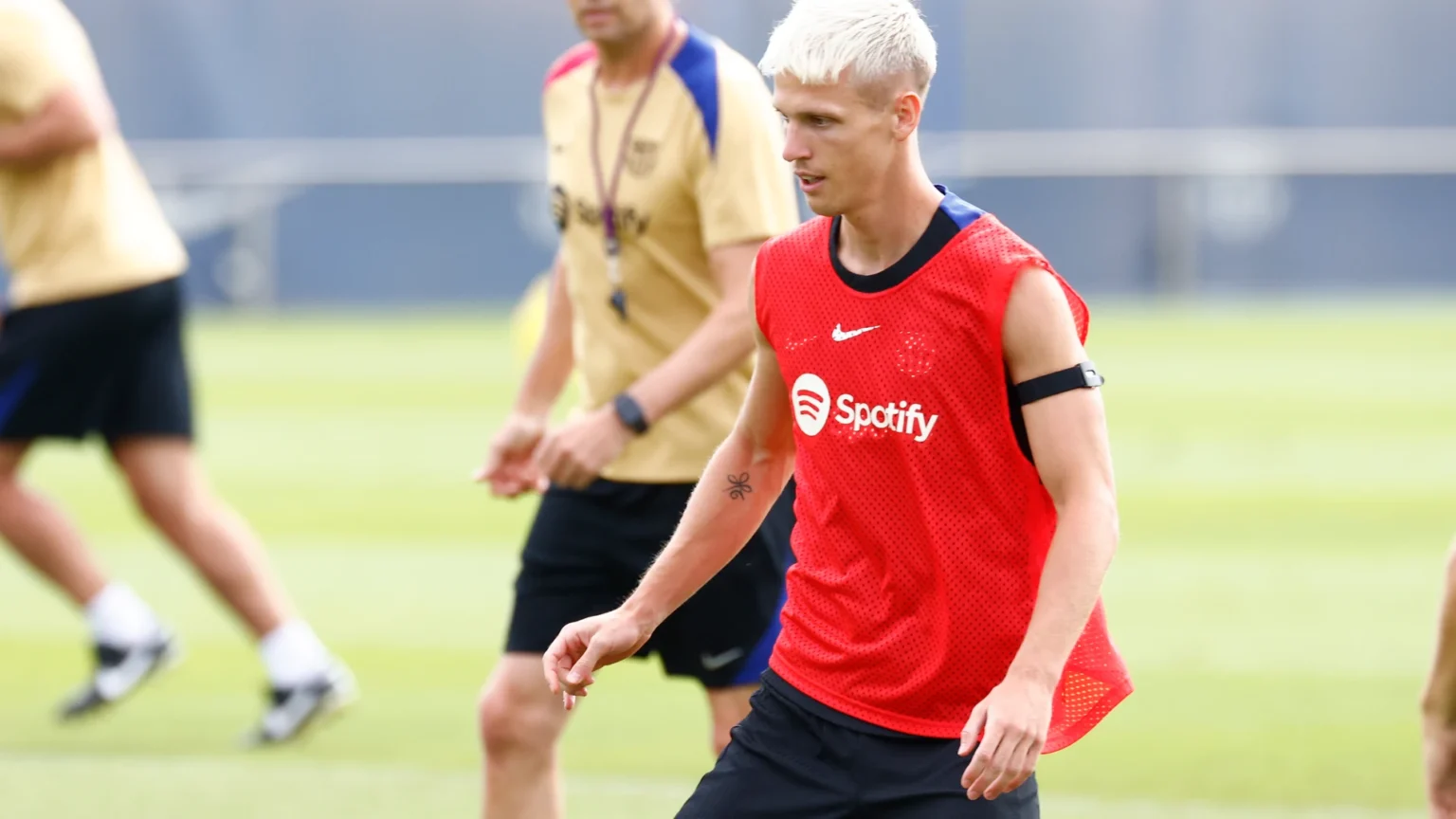 Dani Olmo no podrá debutar con el FC Barcelona este fin de semana Dani Olmo no podrá debutar con el FC Barcelona este fin de semana