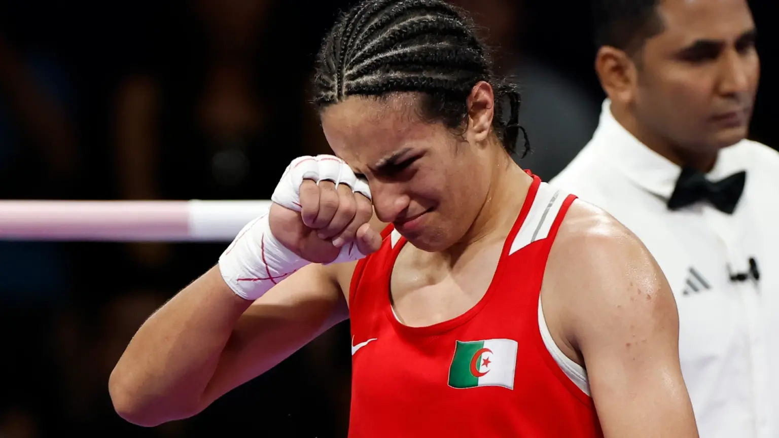 Imane Khelif pasa a semifinales en París 2024 Imane Khelif