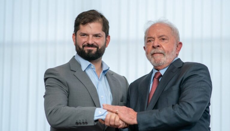 Boric y Lula