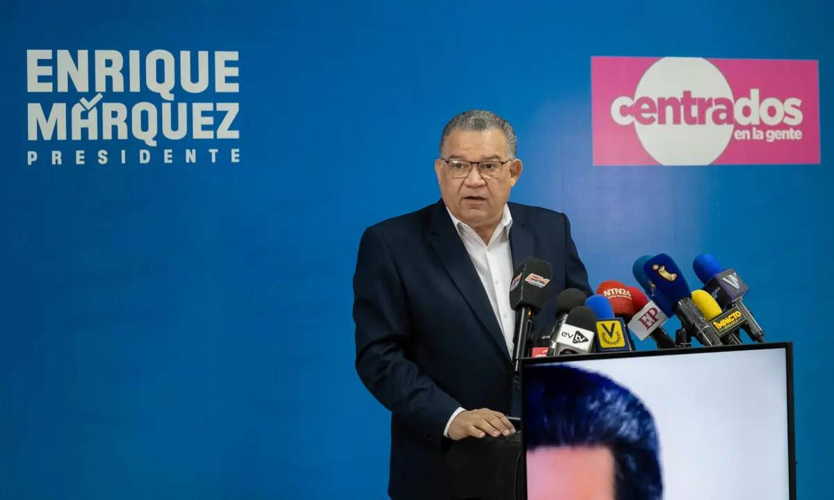 Enrique Márquez rechaza firmar acta de resultados electorales del TSJ