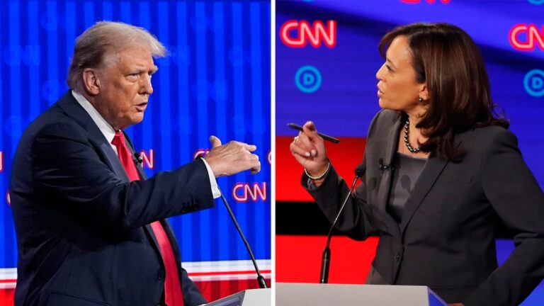 Donald Trump cuestiona su participación en el debate con Kamala Harris