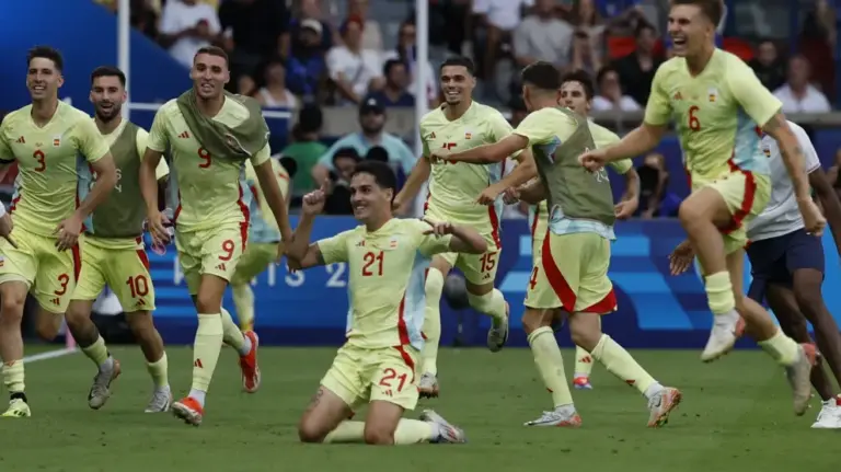 España gana oro olímpico en París 2024 tras un golear 5-3 contra Francia